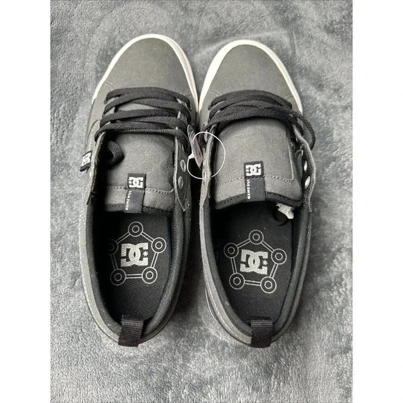 DC Evan Smith TX Pro ADYS300275 Grey Canvas Skate Sneaker Shoes Men's US… - Picture 14 of 16